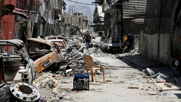 La situación en la Ciudad Vieja de Mosul, Irak - Sputnik Mundo