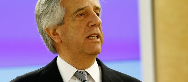 Tabaré Vázquez, presidente de Uruguay Tabaré Vázquez, presidente de Uruguay - Sputnik Mundo
