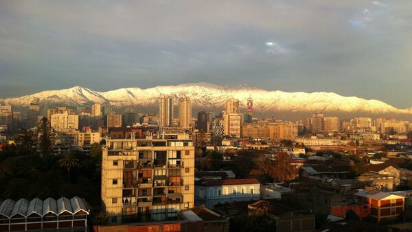 Santiago, la capital de Chile - Sputnik Mundo