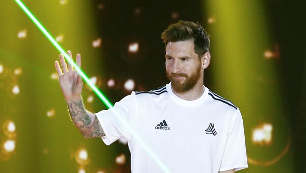 Leo Messi en 2017 - Sputnik Mundo