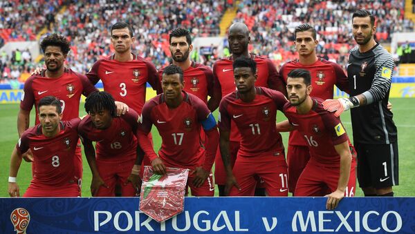 La selección portuguesa en el partido para definir tercer y cuarto puesto de la Copa Confederaciones 2017 - Sputnik Mundo