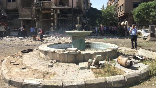 Situación en Damasco, Siria (archivo) - Sputnik Mundo