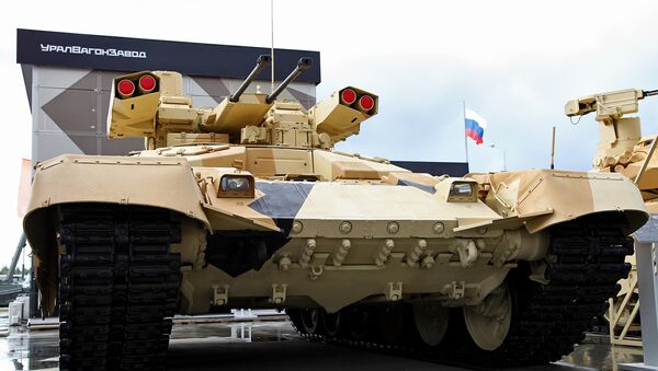 El vehículo de apoyo de fuego ruso BMPT-72 Terminator-2 - Sputnik Mundo