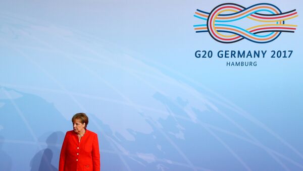 Logo de la cumbre del G20 - Sputnik Mundo