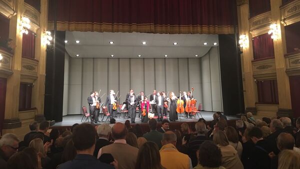 El público uruguayo aclama a la Orquesta de Cámara Rusa de San Petersburgo - Sputnik Mundo