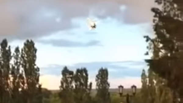 Una avioneta se estrella durante un espectáculo aéreo en Rusia - Sputnik Mundo
