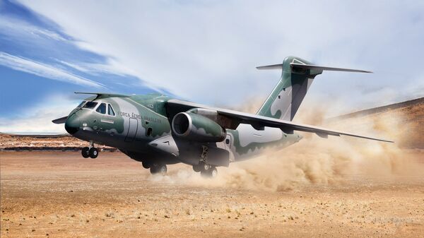 KC-390, avión militar de fabricación brasileña  - Sputnik Mundo