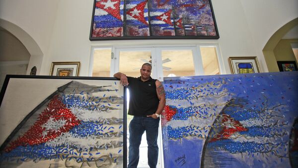 Michel Mirabal, artista cubano - Sputnik Mundo