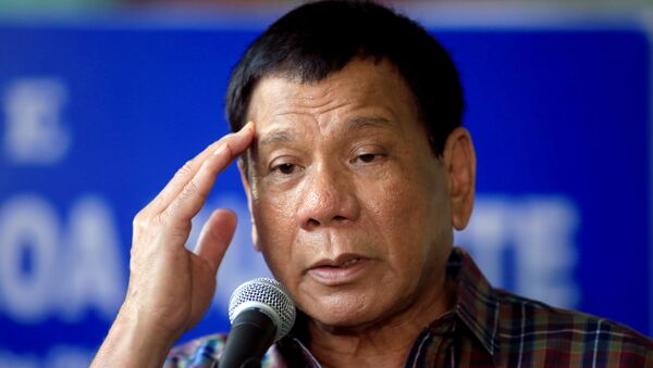 Rodrigo Duterte, presidente de Filipinas - Sputnik Mundo