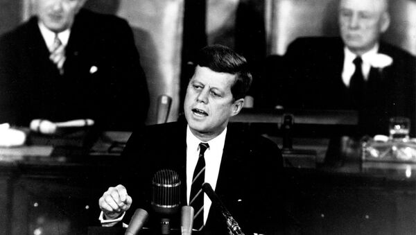 John F. Kennedy, expresidente de EEUU (archivo) - Sputnik Mundo