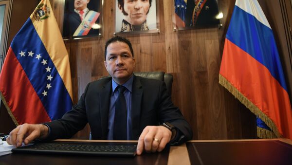 Carlos Rafael Faría Tortosa, jefe de la misión diplomática de Venezuela en la Federación de Rusia - Sputnik Mundo