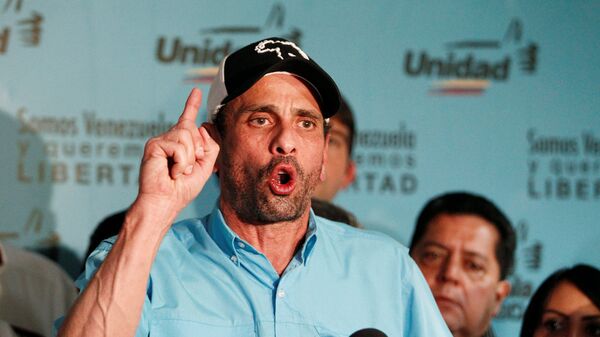 Henrique Capriles, opositor venezolano (archivo) - Sputnik Mundo