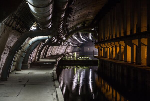 La base submarina subterránea de Balaklava La base submarina subterránea de Balaklava - Sputnik Mundo