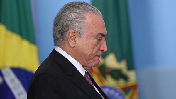 Michel Temer, expresidente de Brasil - Sputnik Mundo
