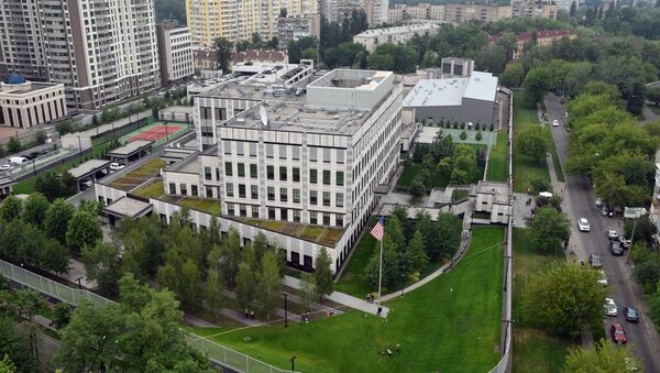 La embajada de EEUU en Ucrania - Sputnik Mundo
