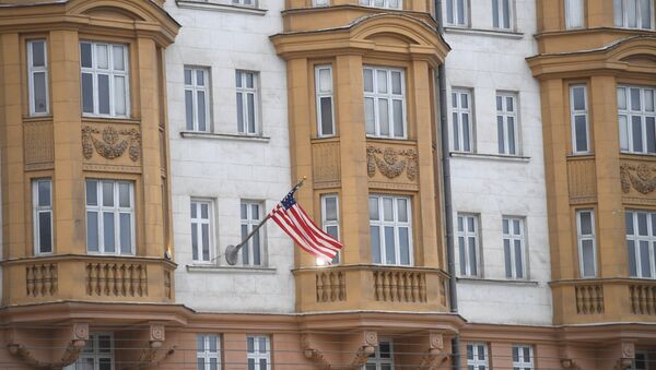 La embajada de EEUU en Moscú - Sputnik Mundo