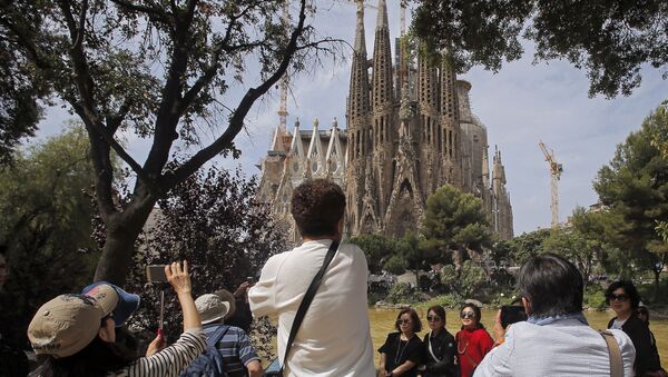 Turistas en España (archivo) - Sputnik Mundo
