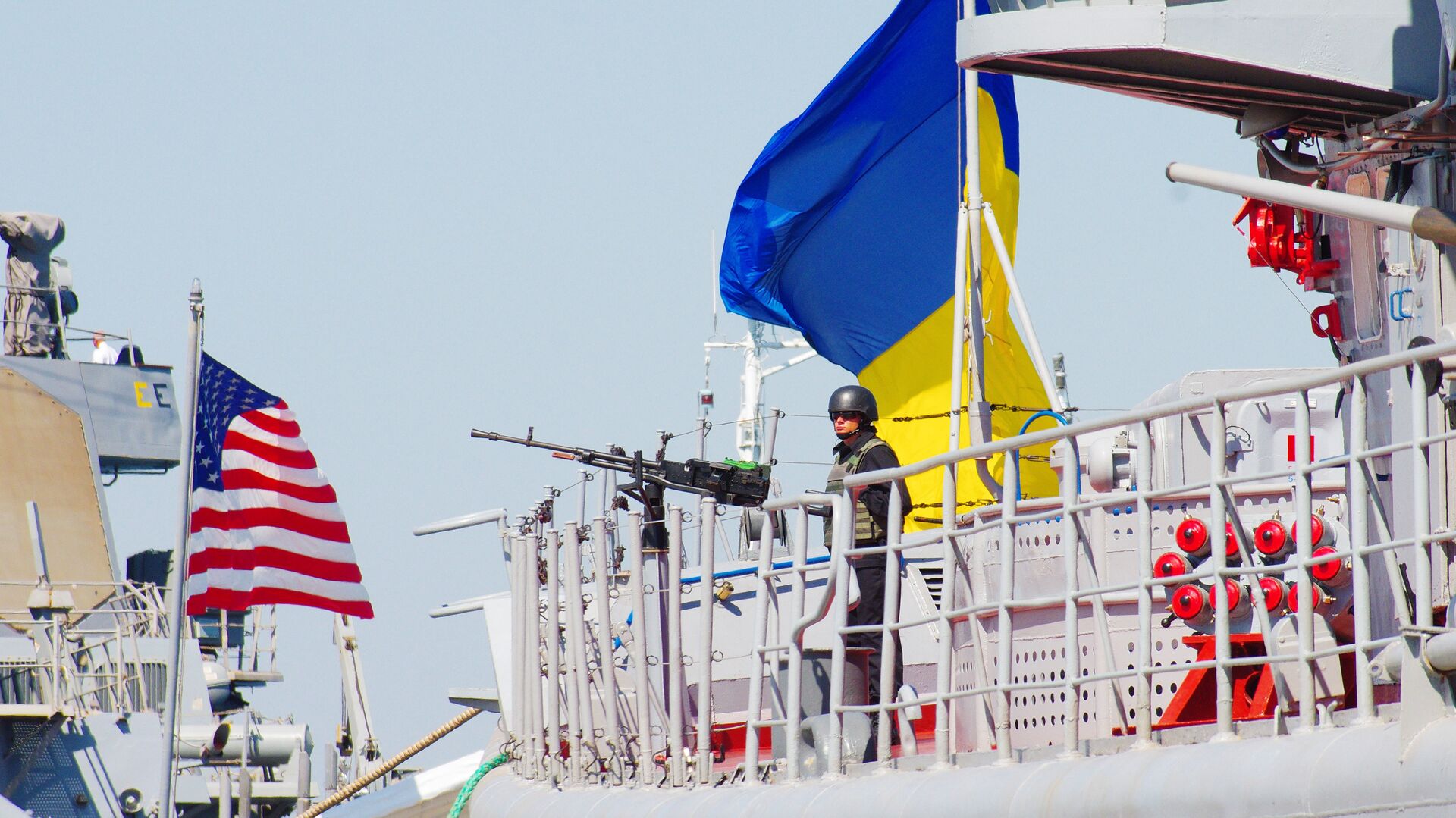 Las maniobras conjuntas entre Ucrania y EEUU, Sea Breeze 2015 (archivo) - Sputnik Mundo, 1920, 09.12.2021