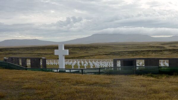 El Cementerio de Darwin en Malvinas (archivo) - Sputnik Mundo