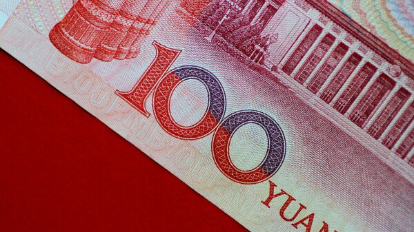 Billete de 100 yuanes - Sputnik Mundo