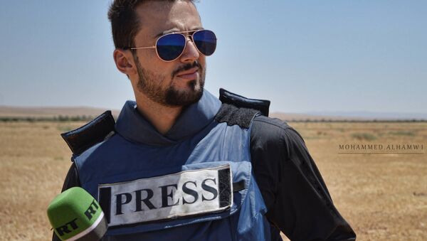 Jaled Jatib, colaborador de la cadena RT fallecido en Siria - Sputnik Mundo