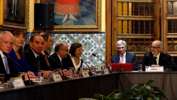 Ministros de Exteriores de los países americanos en Lima, Perú - Sputnik Mundo