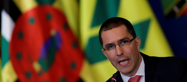 Jorge Arreaza, el canciller de Venezuela Jorge Arreaza, el canciller de Venezuela - Sputnik Mundo