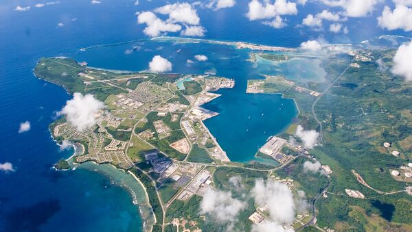 Una base estadounidense en la isla de Guam - Sputnik Mundo