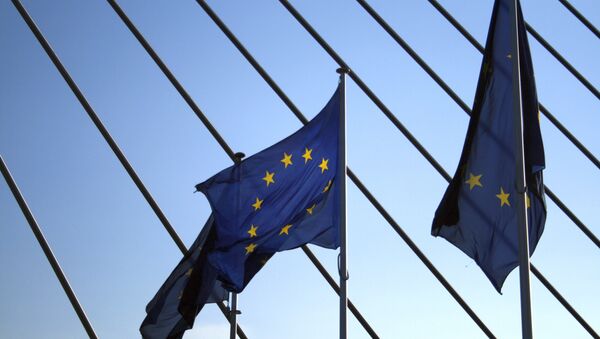 Banderas de la UE - Sputnik Mundo