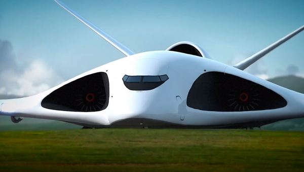 El concepto del avión de transporte de Alexéi Komarov - Sputnik Mundo