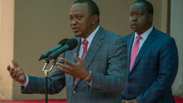 Uhuru Kenyatta, presidente electo de Kenia - Sputnik Mundo