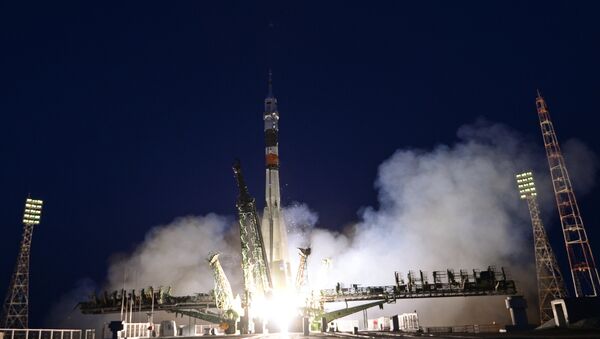 Cohete portador ruso Soyuz MC-05 - Sputnik Mundo