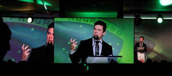Sérgio Moro, juez federal brasileño Sérgio Moro, juez federal brasileño - Sputnik Mundo