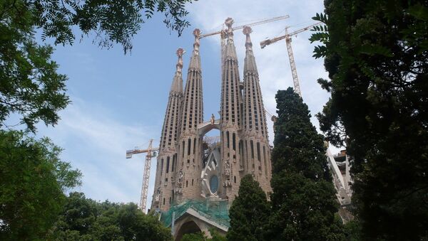 Sagrada Familia, la obra de  Antonio Gaudí en Barcelona - Sputnik Mundo
