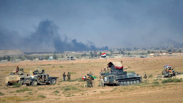 Tropas iraquíes cerca de Tal Afar, Irak - Sputnik Mundo