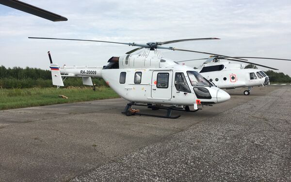 Helicóptero Ansat en la Planta de Kazán - Sputnik Mundo