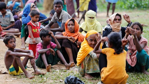 Los refugiados rohingyas en Bangladés (archivo) - Sputnik Mundo