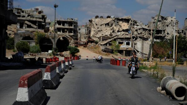 La situación en Homs, Siria (archivo) - Sputnik Mundo