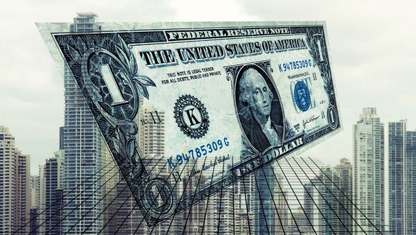 El billete de un dólar  - Sputnik Mundo