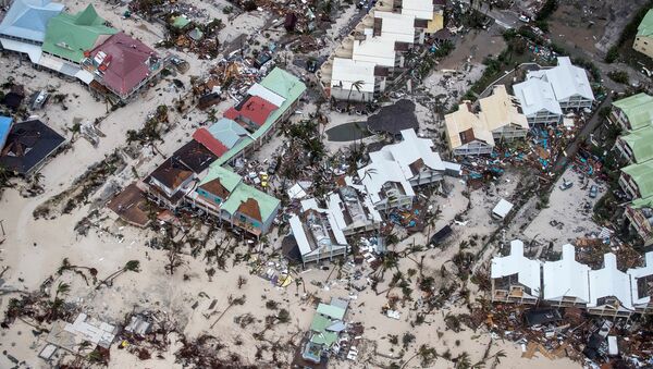 Consecuencias del huracán Irma en la isla de San Martín - Sputnik Mundo