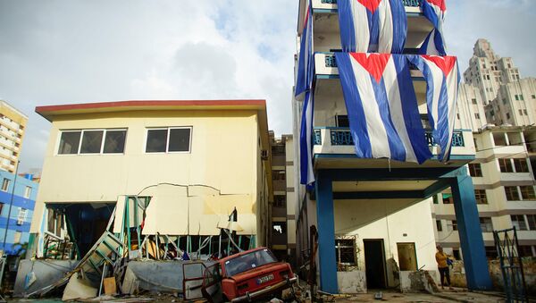 Consecuencias del huracán Irma en La Habana, Cuba (archivo) - Sputnik Mundo