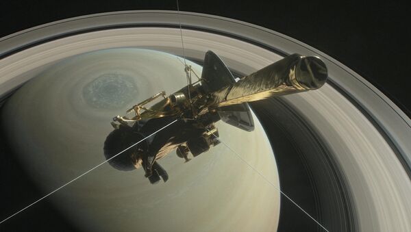 La sonda Cassini (archivo) - Sputnik Mundo