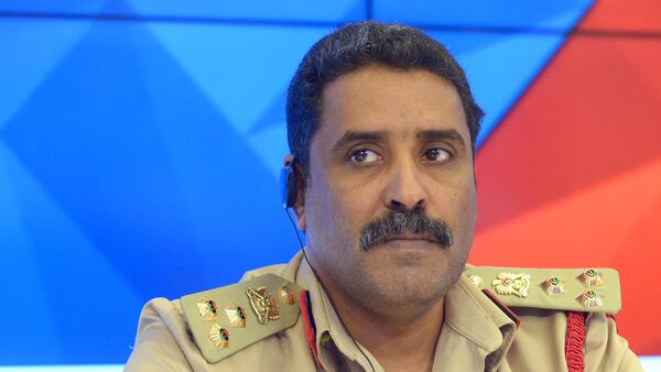 El portavoz del Ejército Nacional de Libia, Ahmad Mismari - Sputnik Mundo