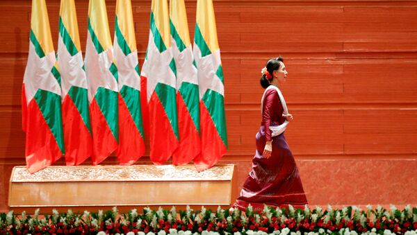Aung San Suu Kyi, Consejera de Estado birmana - Sputnik Mundo