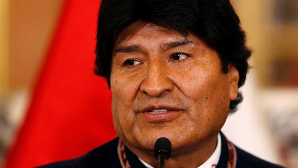 Evo Morales, presidente de Bolivia - Sputnik Mundo
