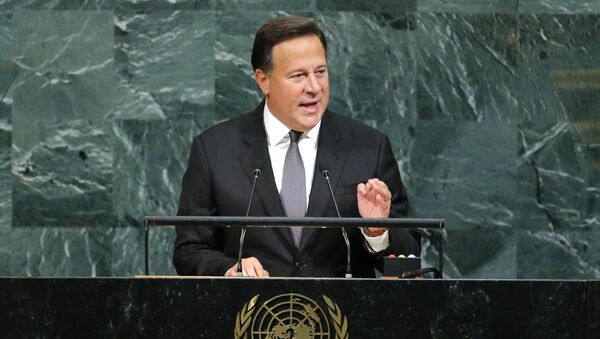 Juan Carlos Varela, presidente de Panamá - Sputnik Mundo
