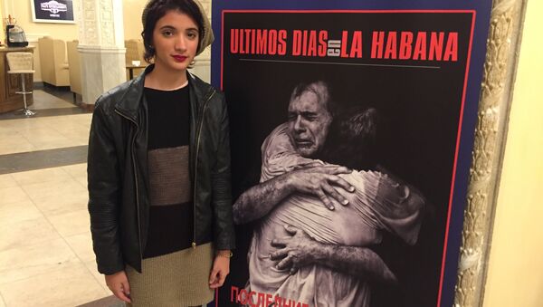 Gabriela Ramos en la Semana del cine cubano en Moscú - Sputnik Mundo