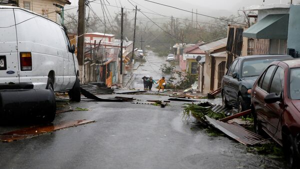 Las consecuencias del huracán María en Puerto Rico - Sputnik Mundo