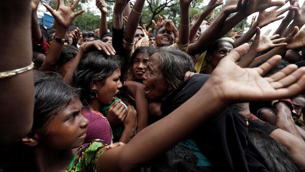 Los refugiados rohinyás en Bangladés - Sputnik Mundo