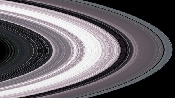 Partículas del anillo de Saturno - Sputnik Mundo